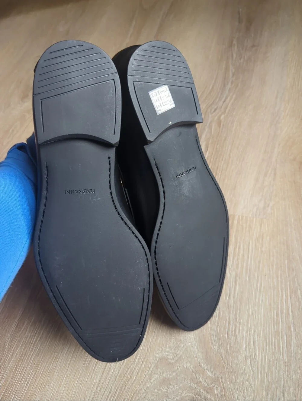 Size 10.5 Magnanni Men's Heros Apron Toe Loafers - Exclusive